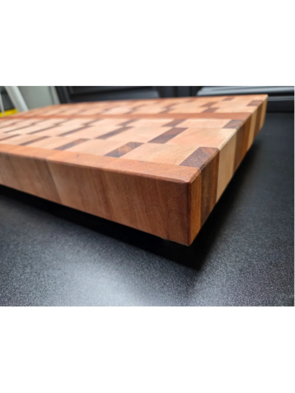 Handcrafted End-Grain Cutting Board – Heavy Duty Butcher Block (23.5” x 13.5” x